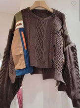 Load image into Gallery viewer, Brandi Patchwork Cardigan
